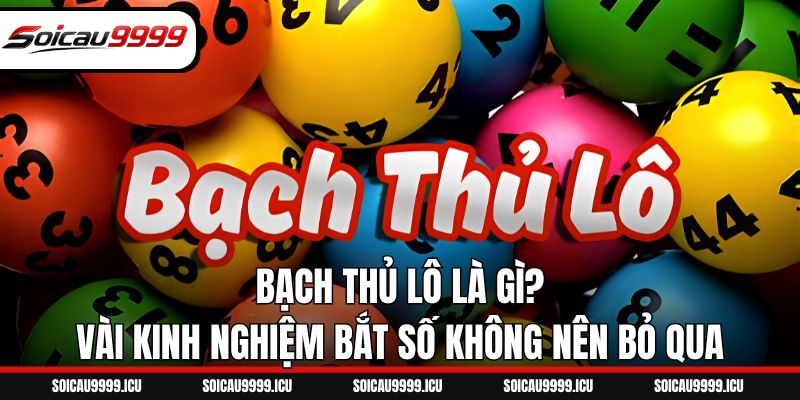 Bạch Thủ Lô Là Gì? Vài Kinh Nghiệm Bắt Số Không Nên Bỏ Qua