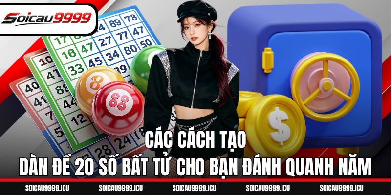 Các cách tạo dàn đề 20 số bất tử cho bạn đánh quanh năm