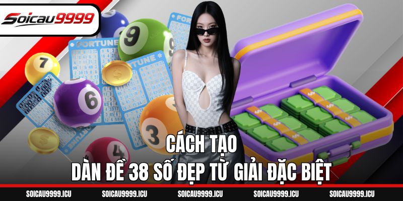 Cách tạo dàn đề 38 số đẹp từ giải đặc biệt
