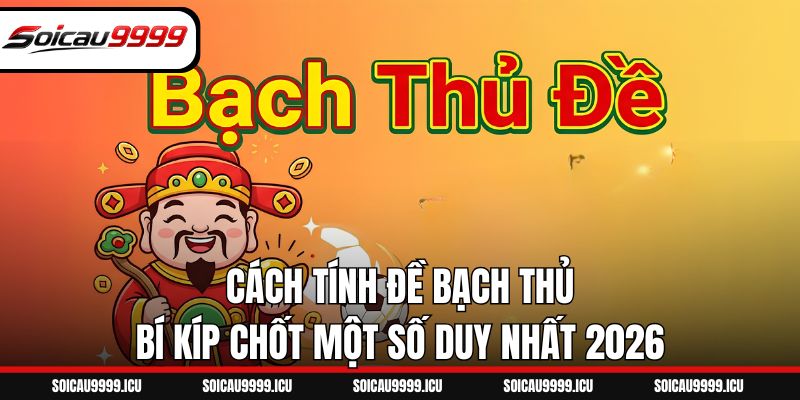 Cách Tính Đề Bạch Thủ – Bí Kíp Chốt Một Số Duy Nhất 2026