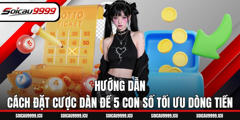 Hướng dẫn cách đặt cược dàn đề 5 số tối ưu dòng tiền
