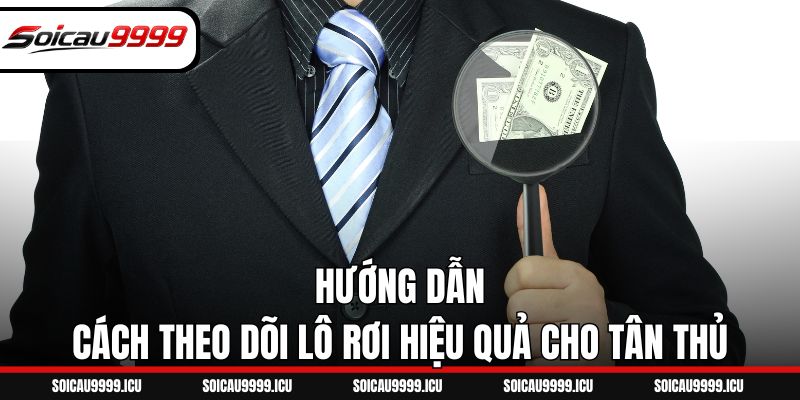 Hướng dẫn cách theo dõi lô rơi hiệu quả cho tân thủ