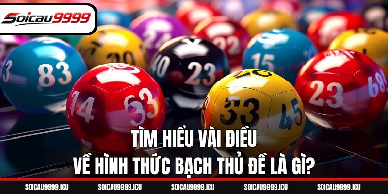 Tìm hiểu vài điều về hình thức bạch thủ đề là gì?