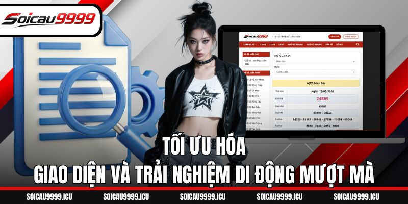 Tối ưu hóa giao diện và trải nghiệm di động mượt mà